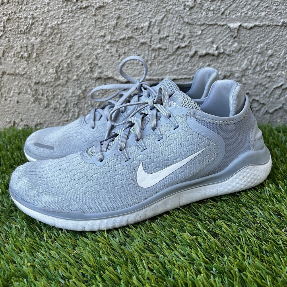 Nike Shoes Women Size 10 Free RN 2018 Running Grey 942837-003 Low Top Cardio